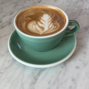 Citizen All Day - Restaurant, Cafe & Deli - Latte. I made it salted Carmel. - Australian Near Me - Austin, Texas