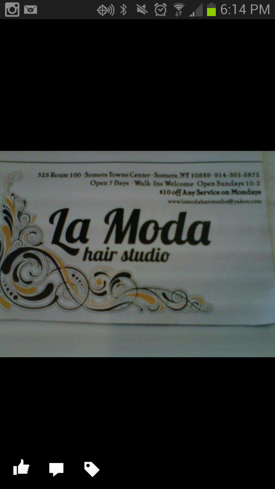 La Moda Hair Studio Logo