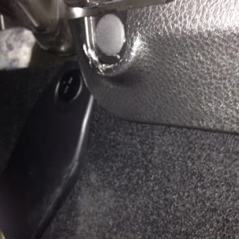 Banging Systems Car Audio - Damaged side panel - Car Stereo Installation Near Me - Fayetteville, North Carolina