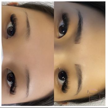 Brows in Grace - eyebrows before n after from elena's instagram! - Permanent Makeup Near Me - Lake Forest, California