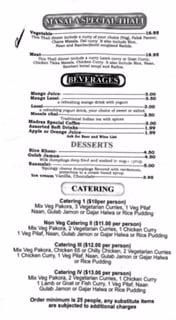 Menu photo 3 Masala Indian Cuisine Daytona Beach, FL Menu photo 3 Masala Indian Cuisine Daytona Beach, FL