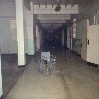 Trans-Allegheny Lunatic Asylum - Believe something is standing behind that ball, turn your brightness up. Photo taken by me back in 2018. - Landmarks & Historical Buildings Near Me - Weston, West Virginia Trans-Allegheny Lunatic Asylum - Believe something is standing behind that ball, turn your brightness up. Photo taken by me back in 2018. - Landmarks & Historical Buildings Near Me - Weston, West Virginia