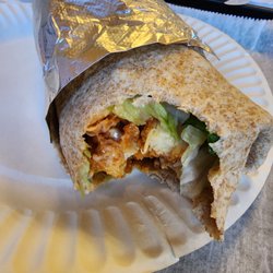 Monas Kitchen - Buffalo Chicken Finger Wrap