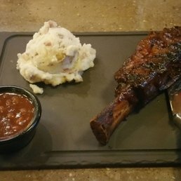 The big Beef Bone. Very tasty but this one is a bit smaller than others I have had for 30.00. The big Beef Bone. Very tasty but this one is a bit smaller than others I have had for 30.00.