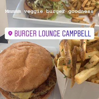 Burger Lounge - Veggie quinoa - Burgers Near Me - Campbell, California