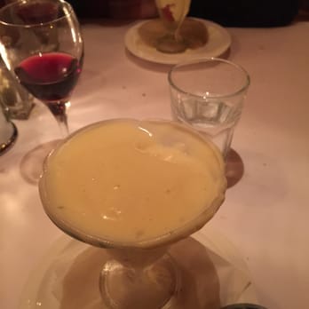 Café Figaro - Zabaglione for two, delicious Italian custard made with marsala wine - Italian Near Me - Burlingame, California