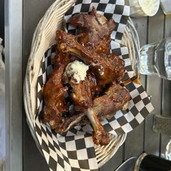 The Ship - Duck wings with honey lime siracha and ranch.