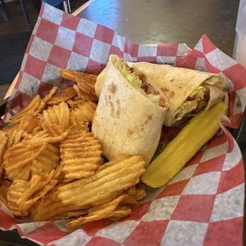 Black Dog Tavern - Crunchy Chicken Wrap - American Near Me - Bellville, Ohio