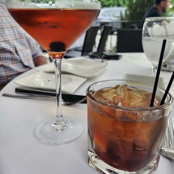 Oceanos - Manhattan, old fashioned with muddled marachino cherries - Seafood Near Me - Fair Lawn, New Jersey Oceanos - Manhattan, old fashioned with muddled marachino cherries - Seafood Near Me - Fair Lawn, New Jersey