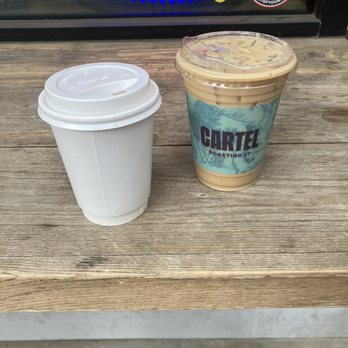 Cartel Roasting - Hot vanilla latte and iced vanilla latte - Coffee & Tea Near Me - Phoenix, Arizona