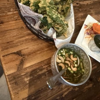 Nittaya's Little Kitchen - Fried spinach salad - Thai Near Me - Las Vegas, Nevada