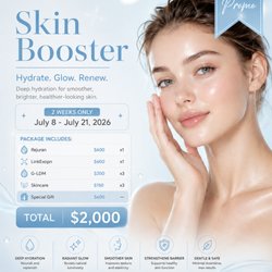 Skin Booster Promotion - 2 Weeks only (7/8-7/21/2026)