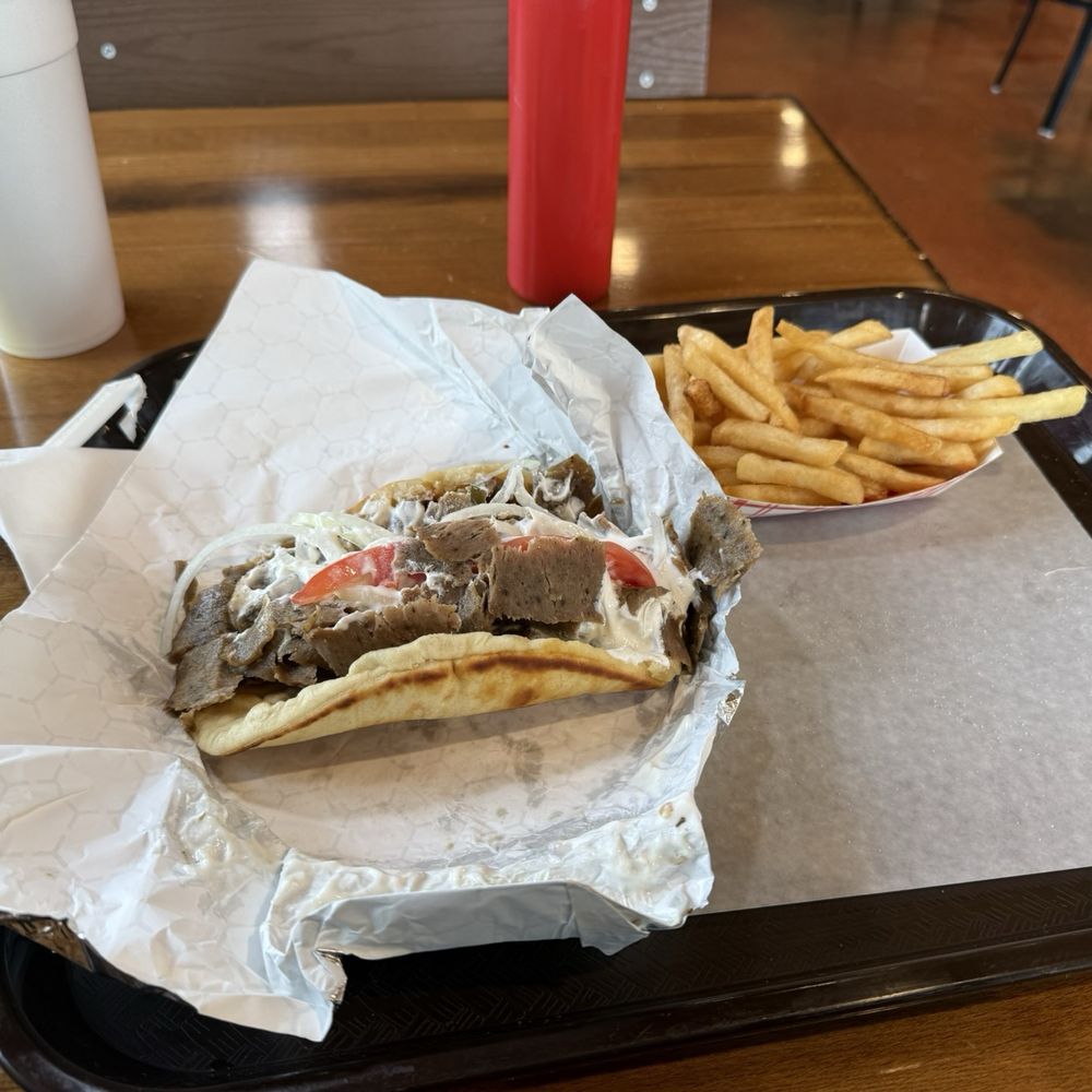King Gyro - Gyro and French fries - Burgers Near Me - Columbus, Indiana