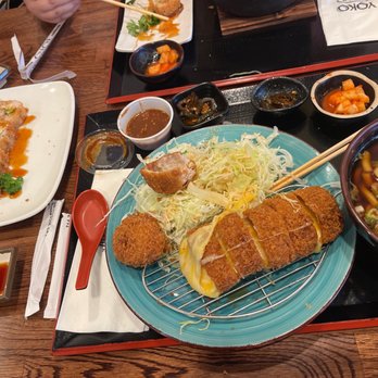 Yoko - Cheese Katsu/udon combo Crunch Roll - Japanese Near Me - Buena Park, California Yoko - Cheese Katsu/udon combo Crunch Roll - Japanese Near Me - Buena Park, California