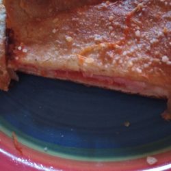 Biba's Italian - Their not-so-stuffed pizza
