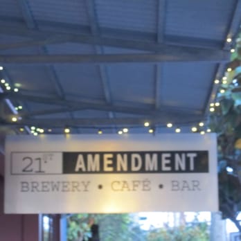 21st Amendment Brewery - Sign - Brewpubs Near Me - San Francisco, California