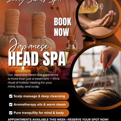 Beauty Secrets Spa - Japanese Head Spa: big promo 30%off. Valid 9/15/26-10/31/26