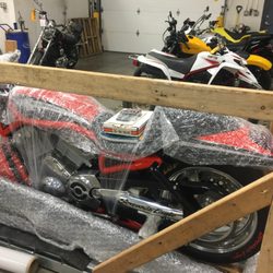 Independent Motorsports - Harley Destroyer on its way to Singapore!