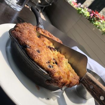 Crosby's Kitchen - Iron Skillet Blueberry Cornbread - American Near Me - Chicago, Illinois Crosby's Kitchen - Iron Skillet Blueberry Cornbread - American Near Me - Chicago, Illinois