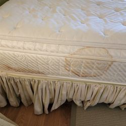 Golden Touch Carpet Dry Cleaning - Mattress before
