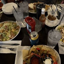 Vero's Chicken Caesar Salad Old School Nachos