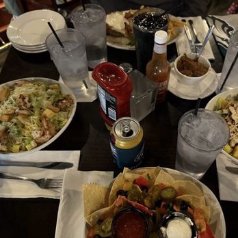 Majerle's Sports Grill - Vero's Chicken Caesar Salad Old School Nachos - Sports Bars Near Me - Phoenix, Arizona