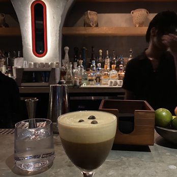 Palo Santo - Drinks are $15-18 (plus tax and 20%, so call it $20-25) yes are quite small. This coffee drink $15 was good, maybe 3 small sips. - New Mexican Cuisine Near Me - Atlanta, Georgia Palo Santo - Drinks are $15-18 (plus tax and 20%, so call it $20-25) yes are quite small. This coffee drink $15 was good, maybe 3 small sips. - New Mexican Cuisine Near Me - Atlanta, Georgia