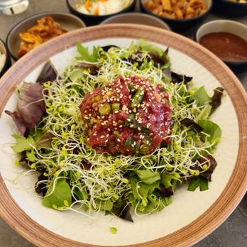 Hwa Mi Won - Beef tartare bibimbap - Korean Near Me - San Francisco, California Hwa Mi Won - Beef tartare bibimbap - Korean Near Me - San Francisco, California