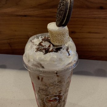 Zero Degrees - Cookie Monster Smoothie - Bubble Tea Near Me - Eugene, Oregon