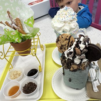 Cerealism - funnel cake fries. cookie monster milkshake - Desserts Near Me - Old Sacramento, California Cerealism - funnel cake fries. cookie monster milkshake - Desserts Near Me - Old Sacramento, California