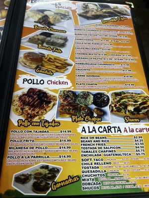 Menu photo 1 Los Churrascos Nashville, TN Menu photo 1 Los Churrascos Nashville, TN