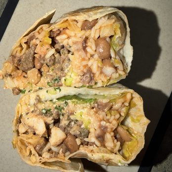 La Chona - Steak and chicken burrito - Mexican Near Me - Ypsilanti, Michigan La Chona - Steak and chicken burrito - Mexican Near Me - Ypsilanti, Michigan