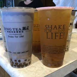 Bubble Tea Galore! :) Cost is about $5.60 for the large size with topping. Bubble Tea Galore! :) Cost is about $5.60 for the large size with topping.