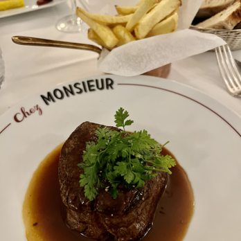 Chez Monsieur - Filet mignon - French Near Me - Paris, 75 Chez Monsieur - Filet mignon - French Near Me - Paris, 75
