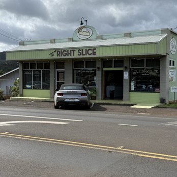 The Right Slice - Outside - Desserts Near Me - Kalaheo, Hawaii