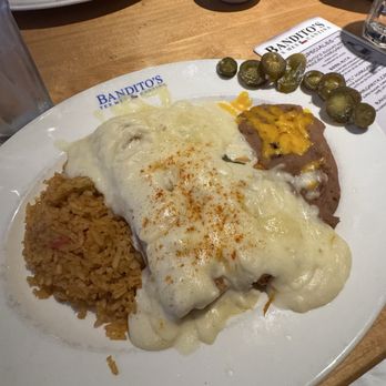 Bandito's Tex-Mex Cantina - Red River enchiladas - Mexican Near Me - Dallas, Texas