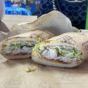 Ike's Love & Sandwiches - Hunter pence with lettuce,pickles and light dirty sauce. - Sandwiches Near Me - Phoenix, Arizona