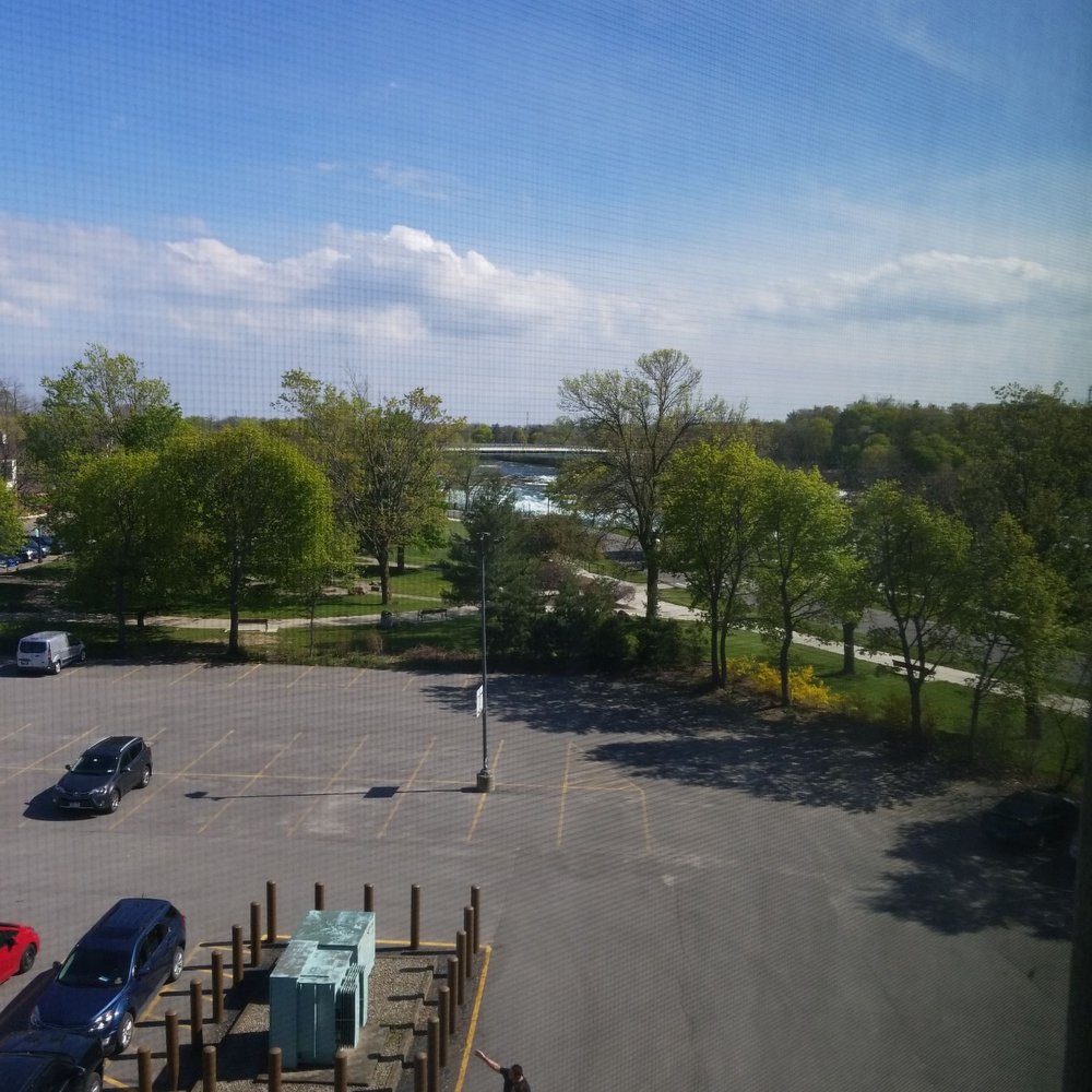 Comfort Inn The Pointe - view from the room - Hotels Near Me - Niagara Falls, New York Comfort Inn The Pointe - view from the room - Hotels Near Me - Niagara Falls, New York