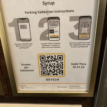 Syrup Downtown - Parking validation info, kind of hard to figure out - Breakfast & Brunch Near Me - Denver, Colorado