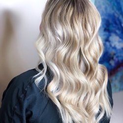 JRB Hair - Mermaid hair 22" tape in extensions. Love my long haired ladies.