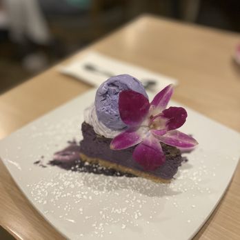 Purple Patch - Ube Cheesecake with Ube Ice Cream - Filipino Near Me - Washington, DC, District of Columbia