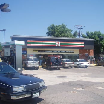 7-Eleven - a gas station with cars parked in front of it - Convenience Stores Near Me - Denver, Colorado
