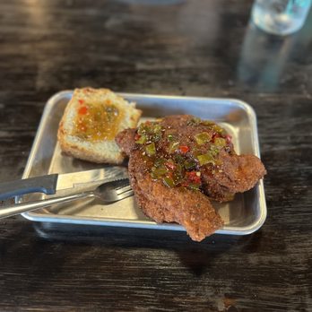 Warehouse Bakery & Donuts - Chicken Biscuit w/ Pepper Jelly 10/10 - Breakfast & Brunch Near Me - Fairhope, Alabama Warehouse Bakery & Donuts - Chicken Biscuit w/ Pepper Jelly 10/10 - Breakfast & Brunch Near Me - Fairhope, Alabama