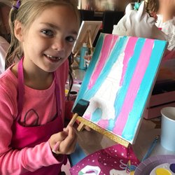 Memorable Mobile Parties - Eiffel tower painting