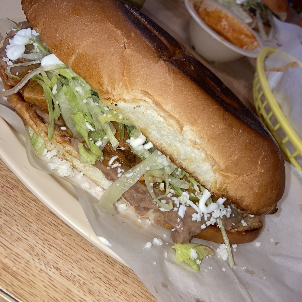 El Mana Taqueria - TORTA lengua - Mexican Near Me - Houston, Texas El Mana Taqueria - TORTA lengua - Mexican Near Me - Houston, Texas