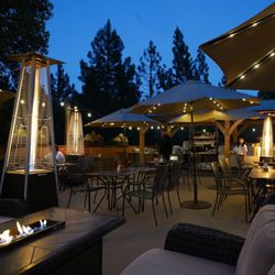Cedar House Pub - Enjoy dining on the deck at Cedar House Pub during the summer months.