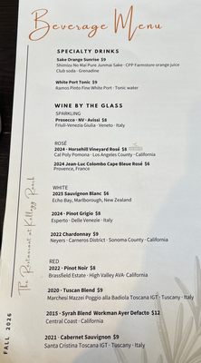 Menu photo 4 The Restaurant at Kellogg Ranch Pomona, CA