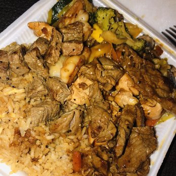 Two Brothers Hibachi - Trio (Steak/Chicken/Shrimp) - Food Trucks Near Me - Sherman, Texas