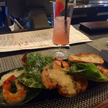 Therapy  - The BEST Caesar salad with shrimp I ever had in my life! The shrimp were huge and tasted amazing! Also, try the Elder-Melon Sangria. - Bars Near Me - Las Vegas, Nevada