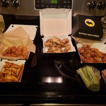 Buffalo Wild Wings - Garlic parmesan & Lemon pepper wings, Garlic mushrooms, vegetables sticks, potato wedges. Dinner 2night and lunch 2morrow - Sports Bars Near Me - Augusta, Georgia Buffalo Wild Wings - Garlic parmesan & Lemon pepper wings, Garlic mushrooms, vegetables sticks, potato wedges. Dinner 2night and lunch 2morrow - Sports Bars Near Me - Augusta, Georgia